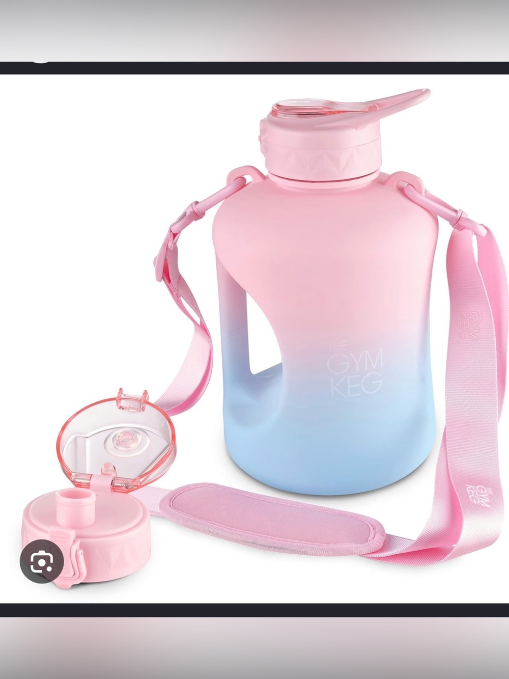 The Gym Keg 2.2 L XL Cotton Candy Edition